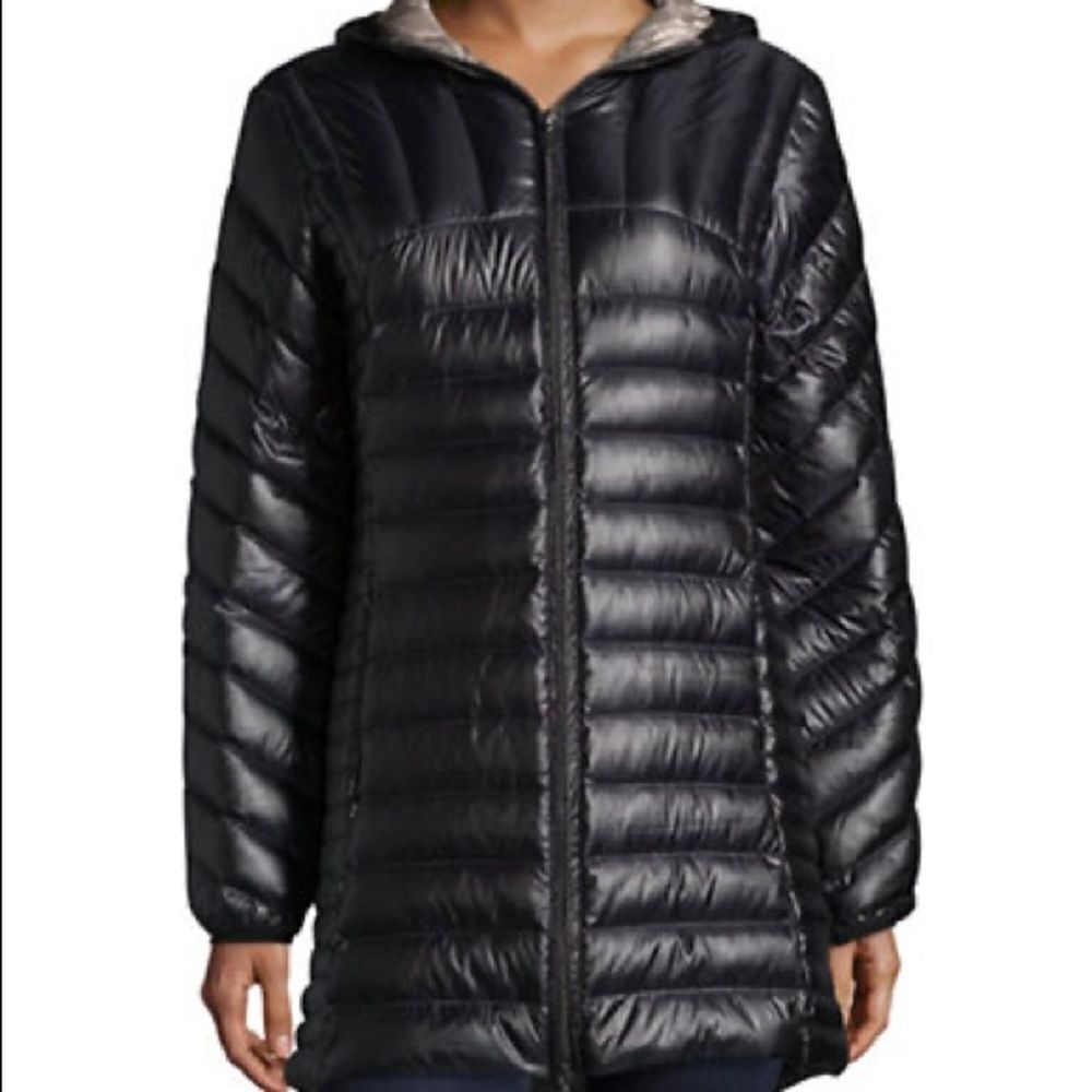 Bianca Nygard Leonardo Packable Puffer Coat-BLACK-Small